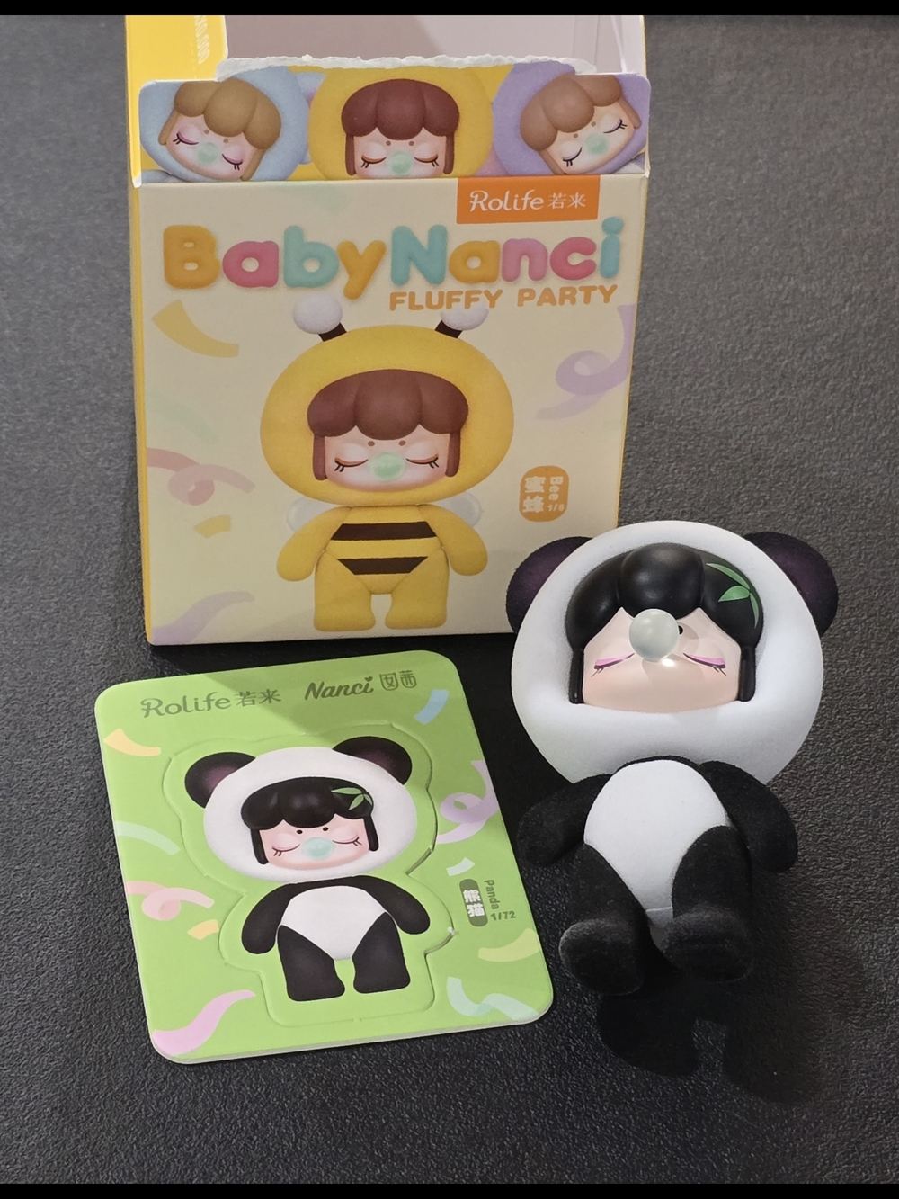 RARE Baby Nanci Fluffy Party Panda - Picture 6 of 11